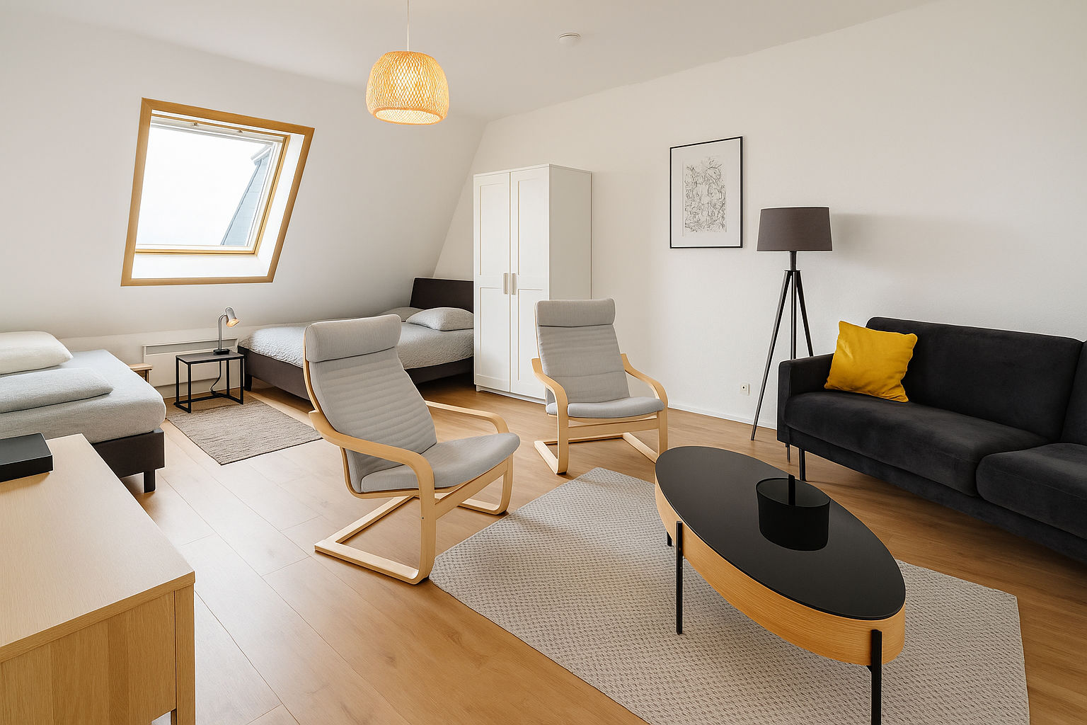 HZ1 · Haus Holzstraße – 8 Betten, Parkplatz