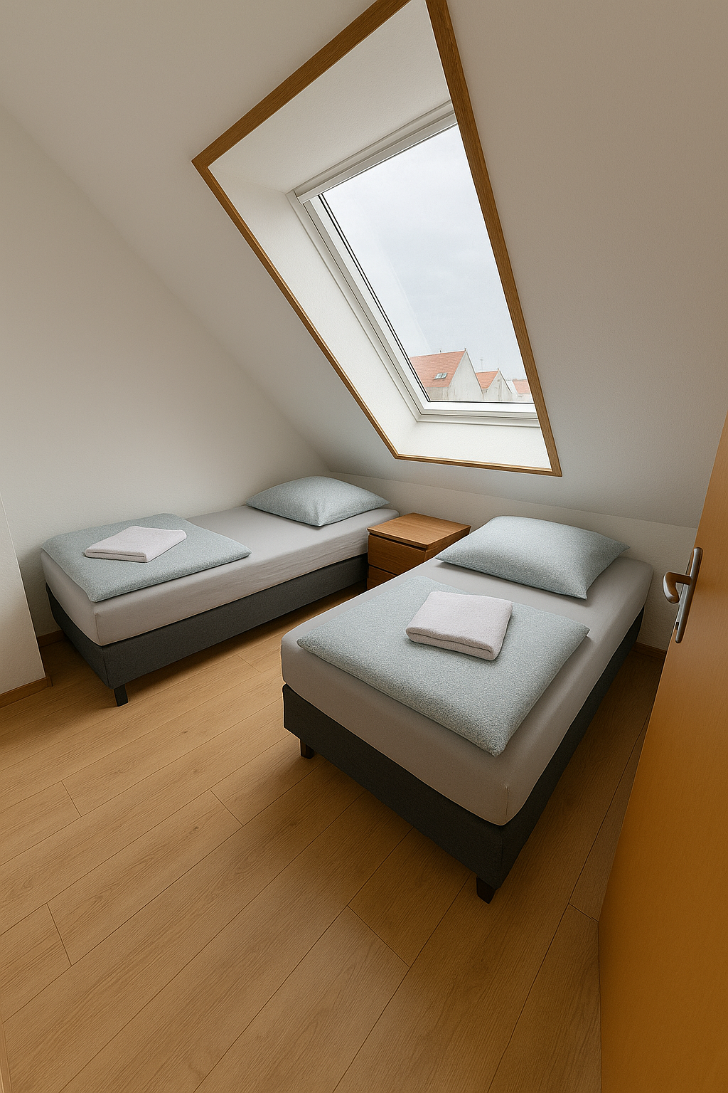 HZ1 · Haus Holzstraße – 8 Betten, Parkplatz Foto 3